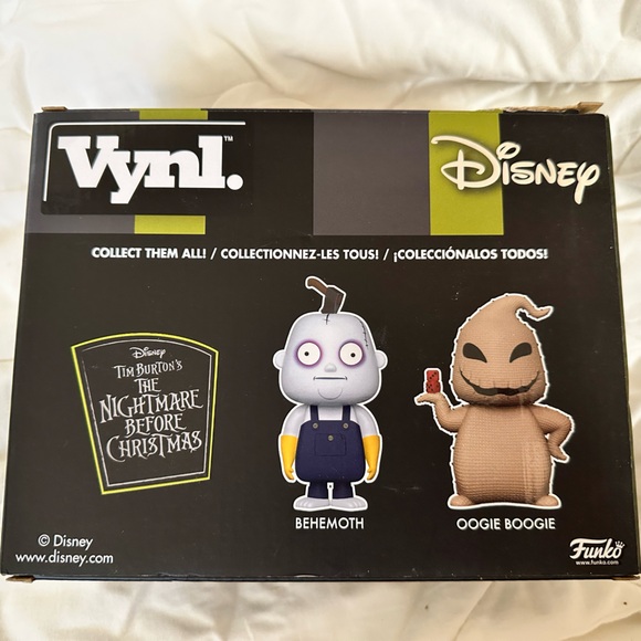 Disney’s Vynl Oogie Boogie and Behemoth Figures/ Nightmare Before Christmas - Picture 2 of 4